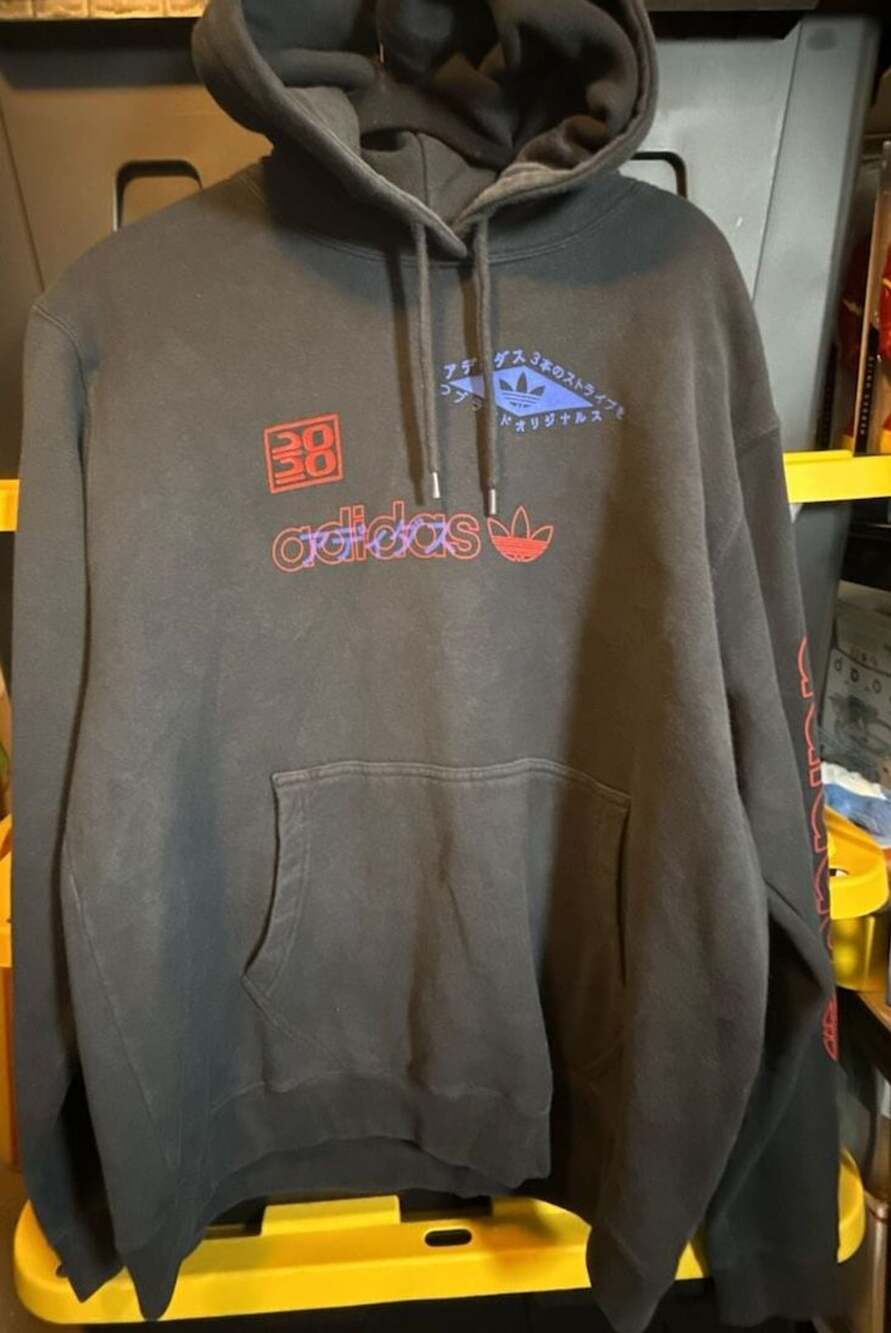 Adidas Originals Japan Trefoil Pullover Hoodie Black Japanese Graphics